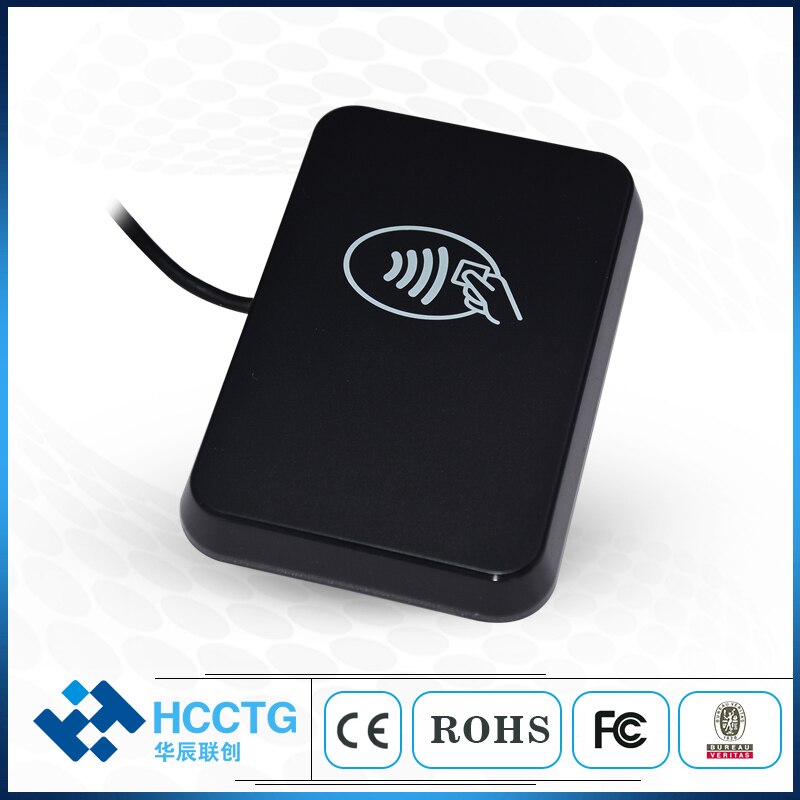 13.56Mhz Contactless USB RS232 Interface External NFC Reader Android HD8N