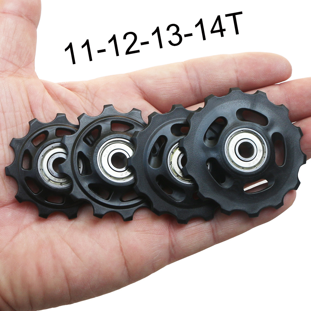 11T 12T 13T 14T Lagerbier MTB Fahrrad Hinten führen Rad Rennrad Jockey Schaltwerk Rolle Rolle für Shimano Sram Reparatur Bausatz