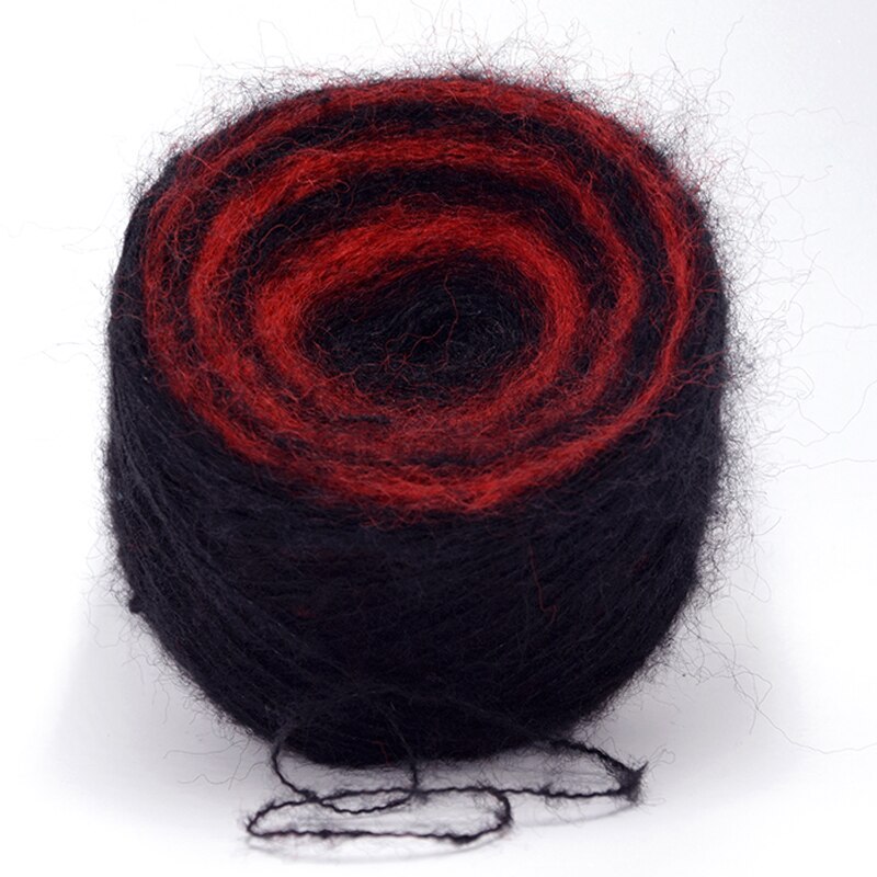 Neue 250g Natürliche importieren Bunte Raum farbstoff Phantasie Mohair Acryl Merino Wolle Garn Hand betroffen Häkeln Gewinde, z3907