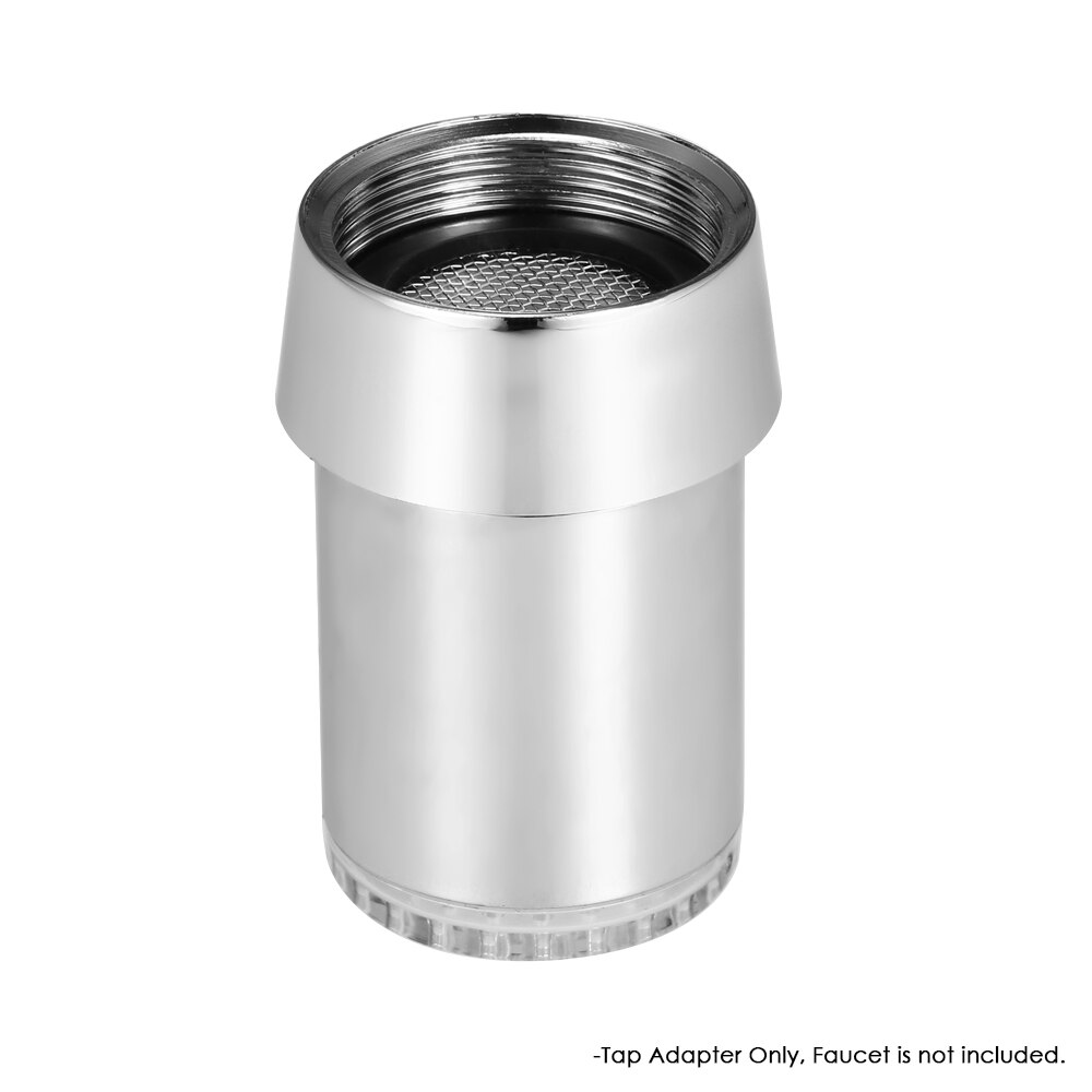 2pcs LED Light Faucet Adapter Internal Thread Adapter 2.2mm External Thread Diameter