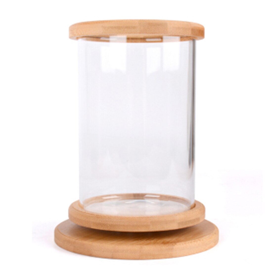 Mini Desktop Ecological Bottle Fish Tank Bettas Cylinder: Default Title