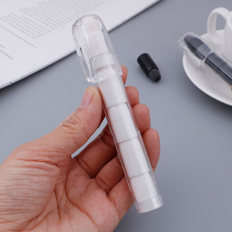 Simple Black White Pencil Shape Erasers Creativity Eraser Pencil School Supplies Painting Office Supplies Study Stationery