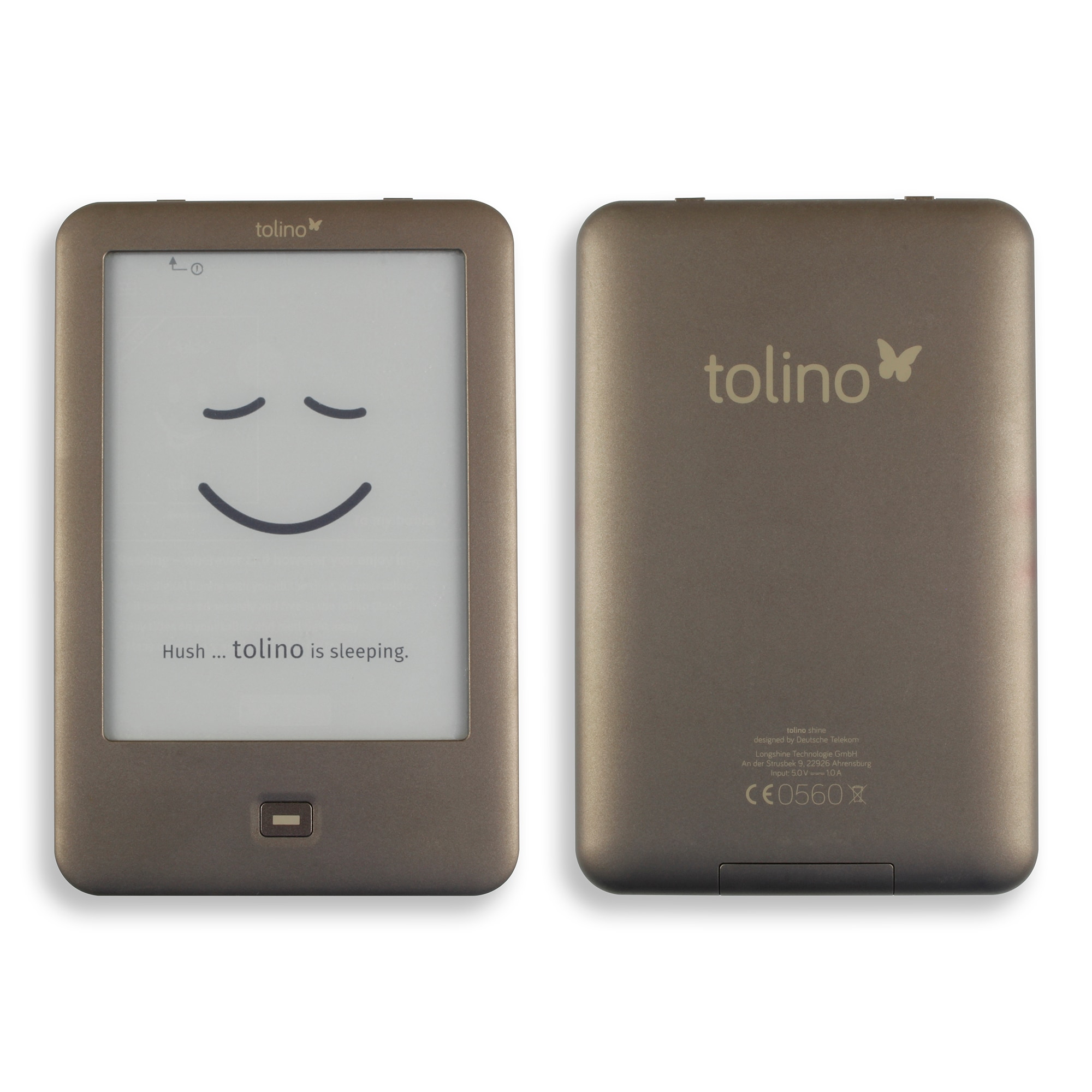 e-book portable e reader WiFi ebook Tolino Shine 6 inch HD 1024x758 e-ink has backlight 4GB electronic books Reader