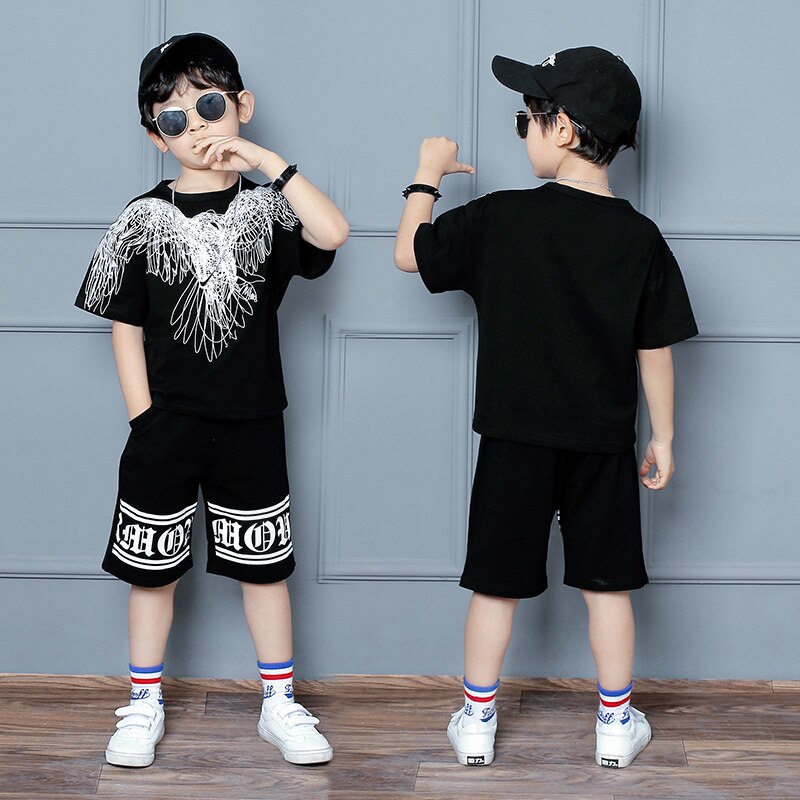 Boys Cotton T-shirt and Shorts Partywear Set bt826
