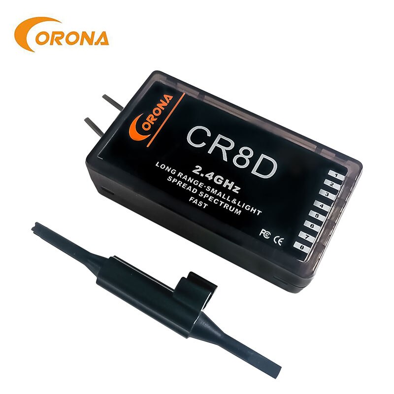 Corona-Módulo de bricolaje CT8Z (DSSS), 2,4 Ghz, con receptor CR8D CR6D CR4D CR3D