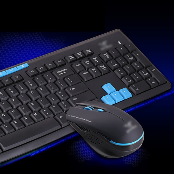 2.4Ghz Wireless Gaming Gamer Keyboard And Mouse Kit For Desktop Pc Laptop Hk3800