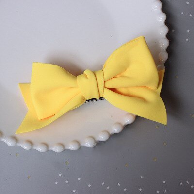 SchöNe Haar Clips Für Baby Mädchen Frühling Haar Zubehör Frabic freundlicher Kleinkind Haar BöGen Haarnadel Prinzessin Haarspange Art 9 Farben