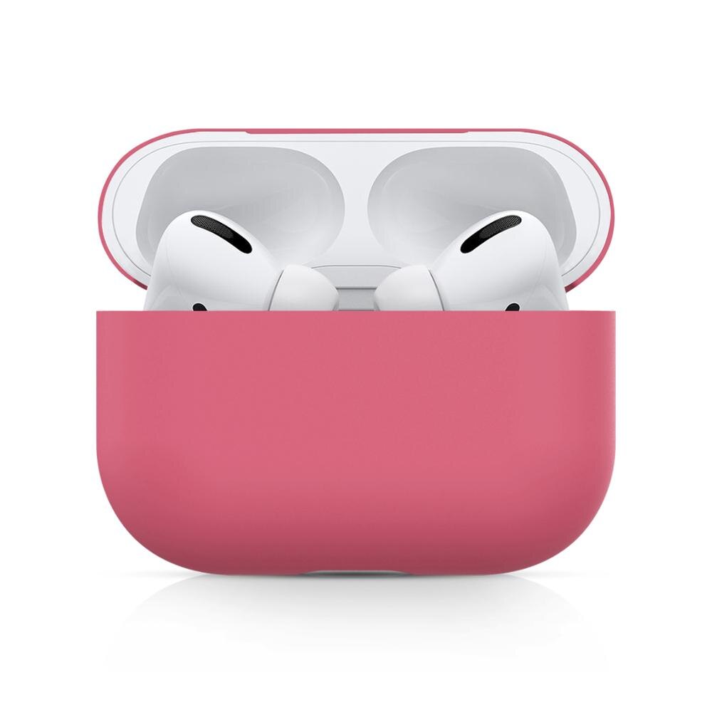 Étui Airpods Pro 3 sans fil Bluetooth, housse de protection pour apple: rose Red