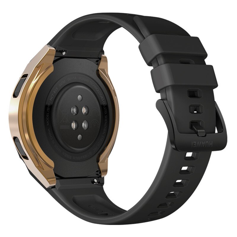 Funda para Huawei Watch GT 2e, carcasa suave de TPU, marco de cobertura completa, accesorios de reloj inteligente, parachoques + Protector de pantalla, reloj Huawei GT2E