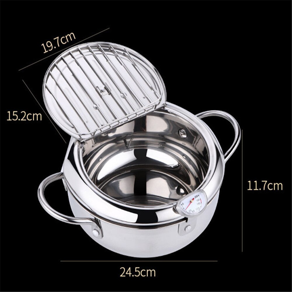 Skillet Pan Fry Pan Home Garden Frying Pans Wok Stainless Steel Pan Induction Cooker Non Stick Skillet Cooking Pot Gas Stoves: 24cm