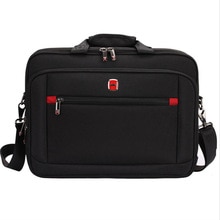 Borsa a tracolla per Computer con protezione multifunzionale Casual da lavoro in materiale di Nylon da uomo