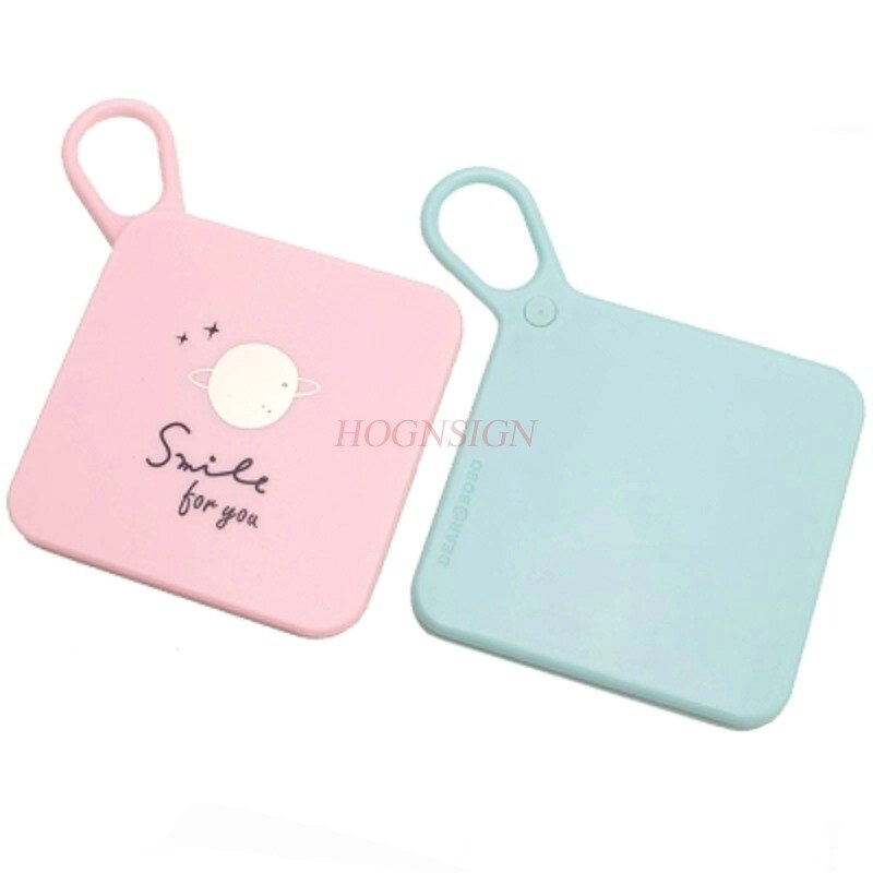 Miroir portable petit miroir mignon portable maquillage miroir mini pliant portable miroir beauté miroir dessin animé petit miroir