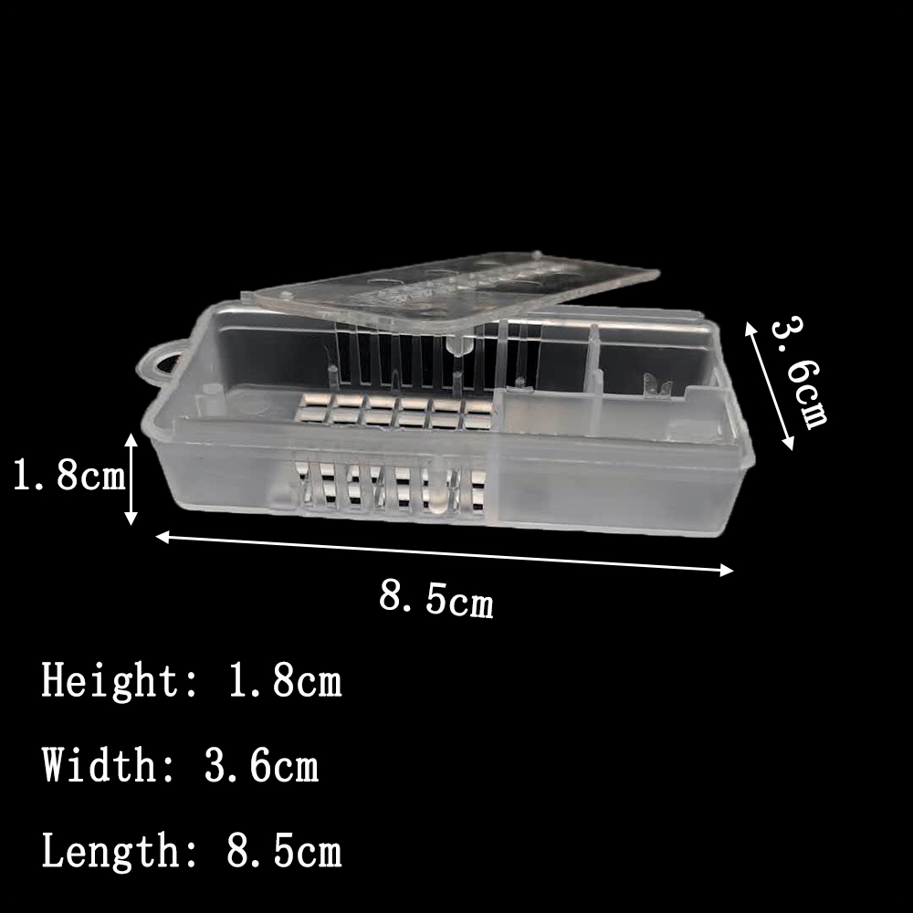 Jaula de plástico para transporte de apicultura, caja insectaria para abejas, para correo, novedad, Reina, inspección de viaje, receptor de , 10 piezas