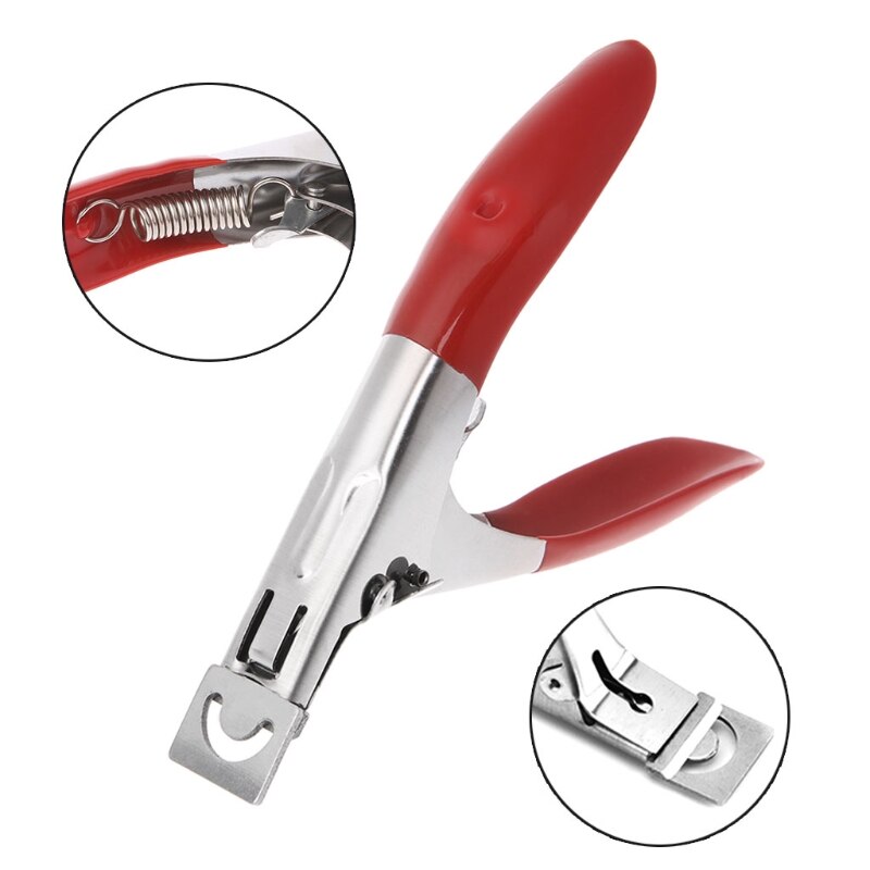 Pro Rvs Acryl UV Gel Valse Nagel Rand Manicure Cutter Clipper Tool