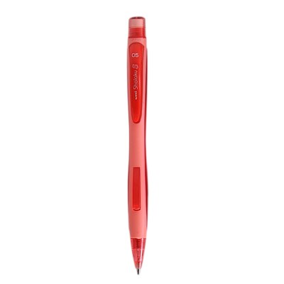 Uni M5-228 Side-by-side Color Pencil Mechanical Pencil Student Pencil 0.5mm Mechanical Pencil student supplies.: Red