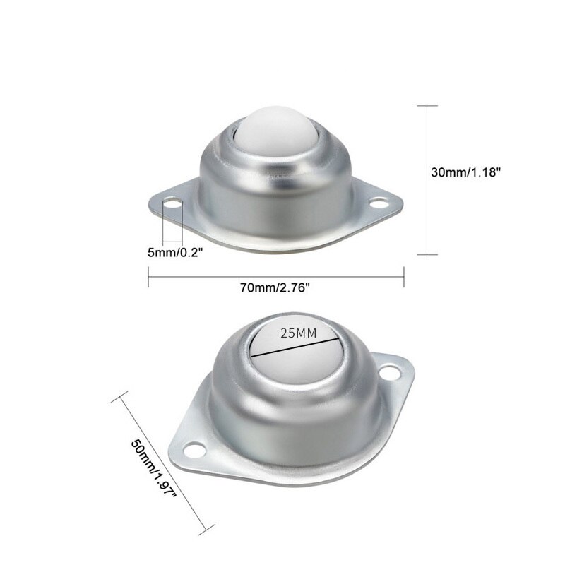 Roller Ball Transfer Bearing Caster Bull Wheel for Processing System Furniture Caster Universal Wheel Scroll Wheel