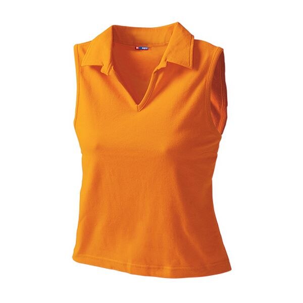Frauen Ärmelloses Polo Hemd 149197