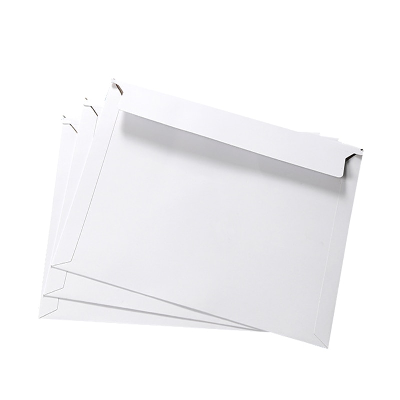 Paquete de 10 sobres de cartón rígidos para buzones de 320x230mm, cartulina, fiberboard