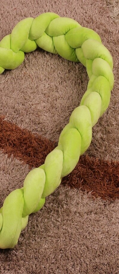 Lit de bébé de 100cm | de nœud de Protection, coussin de lit pour -né, accessoires de literie pour décor de chambre pour nourrissons: 13