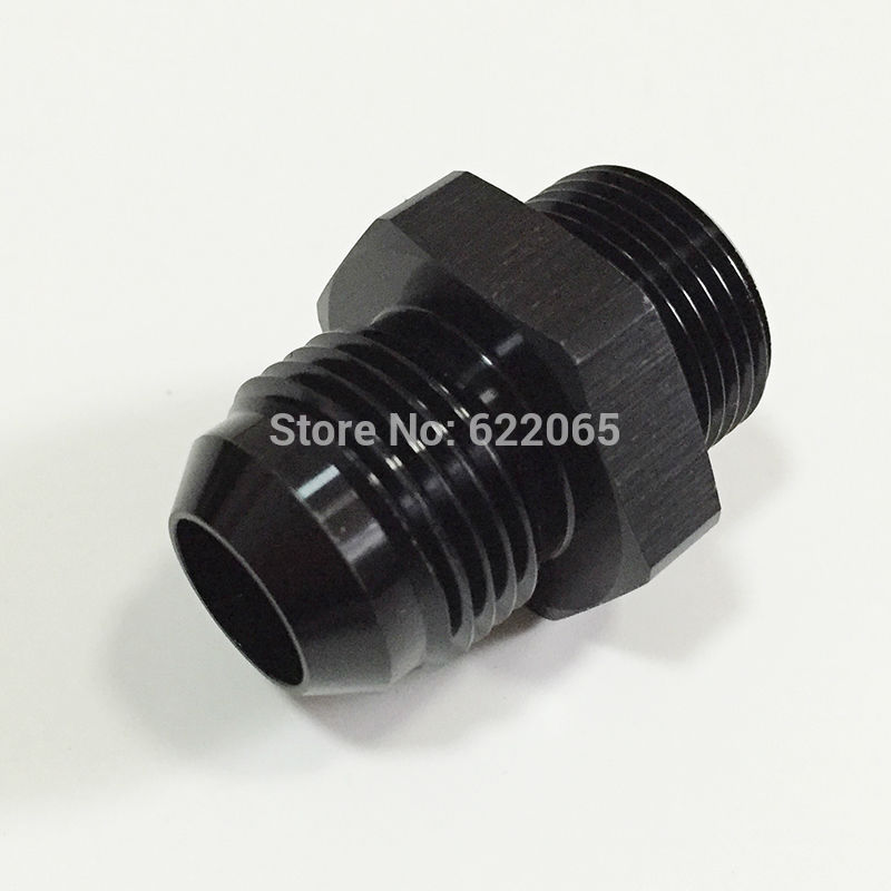 An10 to m22*1.5 metrische naar mannelijke flare-adapter  an10-m22 p1.5 race-auto-onderdelen, aluminium slanguiteinden, blauw en zwart