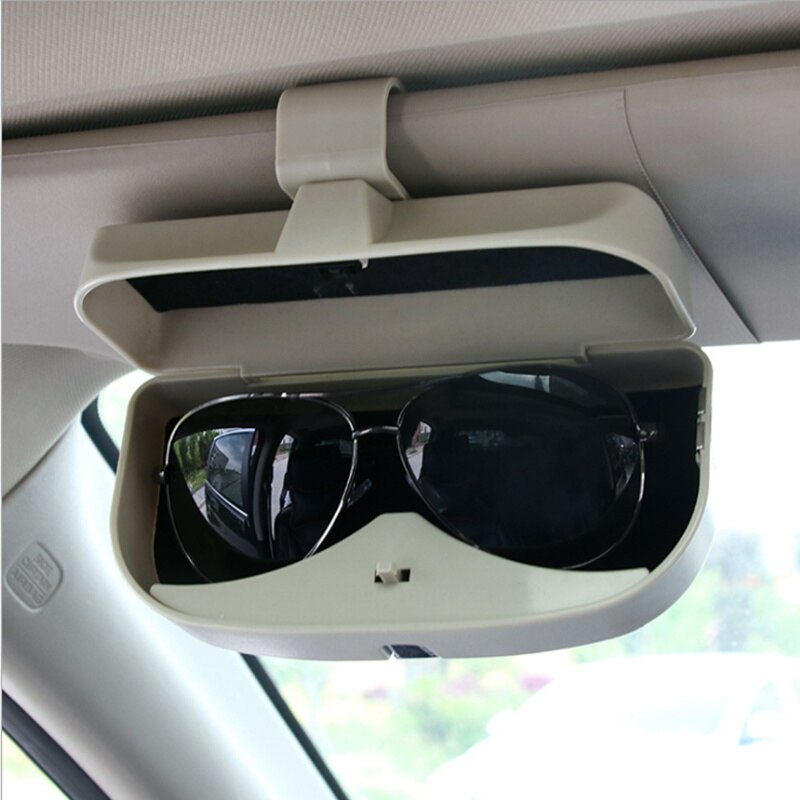 Bil solbrille holder briller taske opbevaringsboks bil auto interiør til volvo  s60 s90 xc90 s80l xc60 v60 v40/ renault koleos