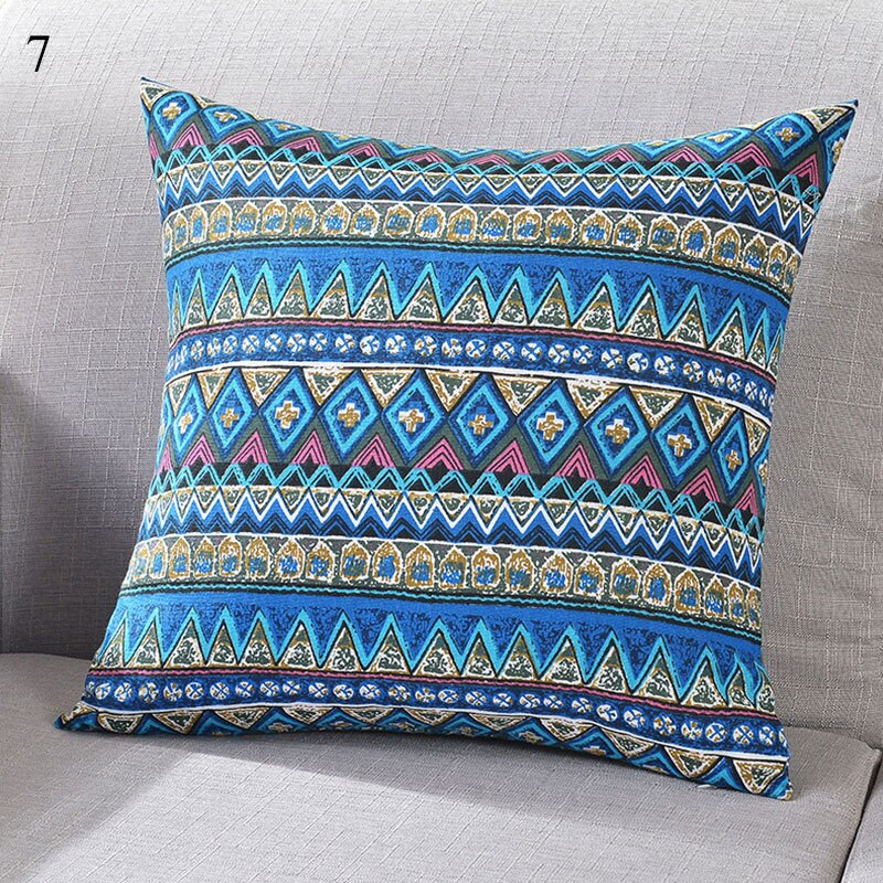 Housse de coussin carrée, taie d'oreiller, décoration de voiture, à la , fournitures pour la maison, 40x40cm: 7