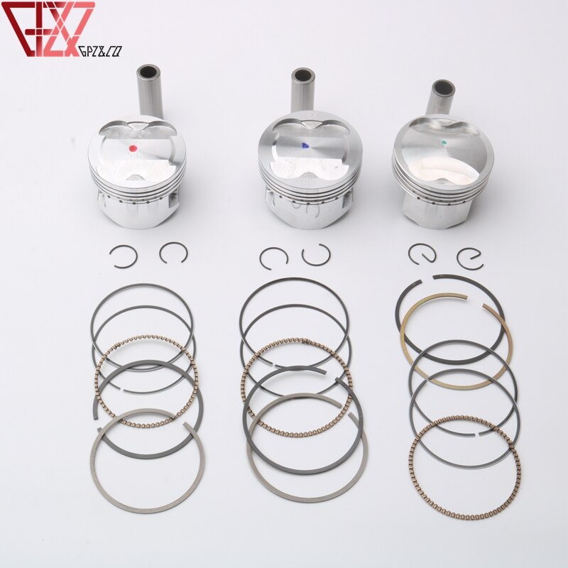 Forseti Piston Kit For Yamaha DT175 1974-1981 – 0.5mm Oversize 66.5mm With Rings, Pin & Clips