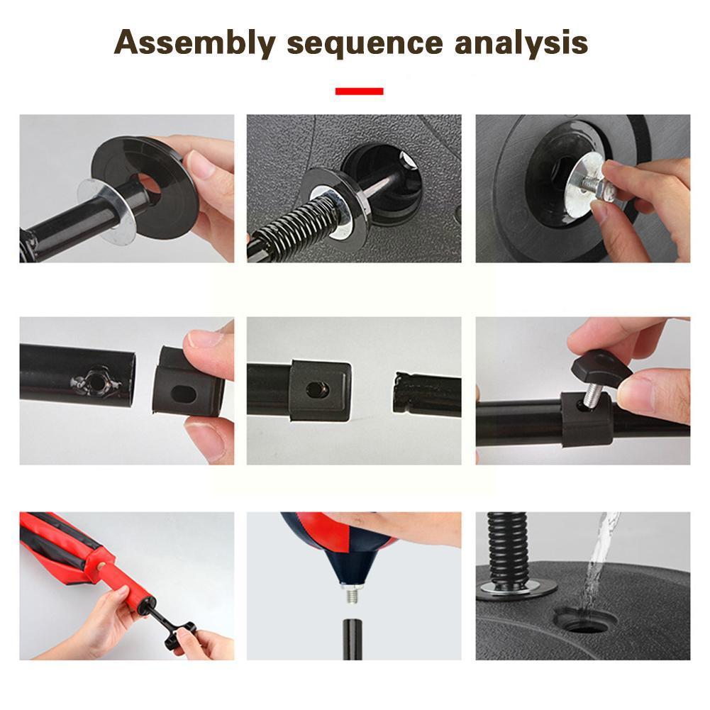 Adjustable Vertical Boxing Ball Fitness Boxing Punch Boxing Relaxed Speed Bag Bag Ball Punching For Kids Pear Speed D4w6 G1q1