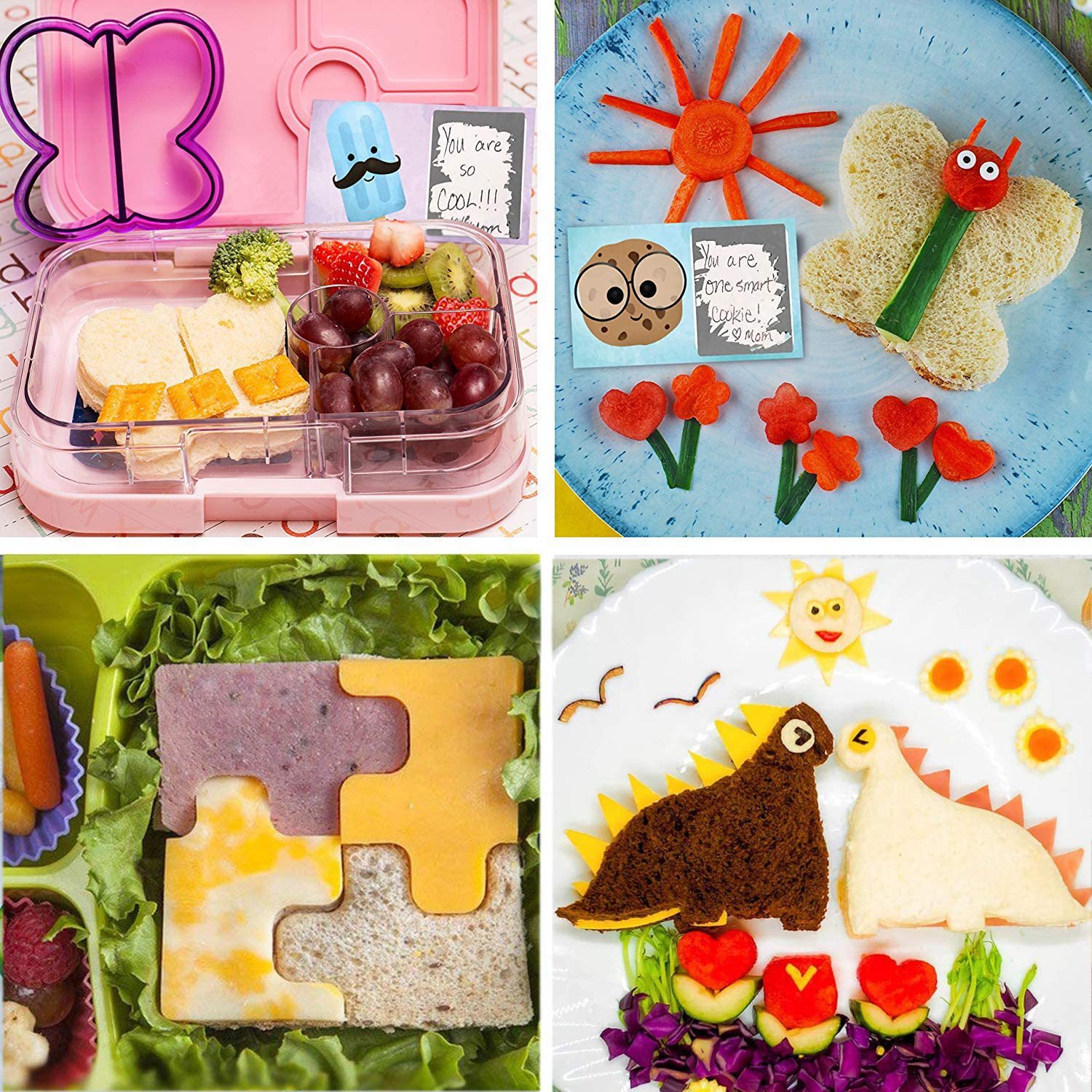 Molde cortador de sándwich con forma de corazón y estrella, cuchillo para pan, molde para galletas, sellador de sándwich, herramientas de pastelería para hornear, máquina para hacer almuerzo para niños