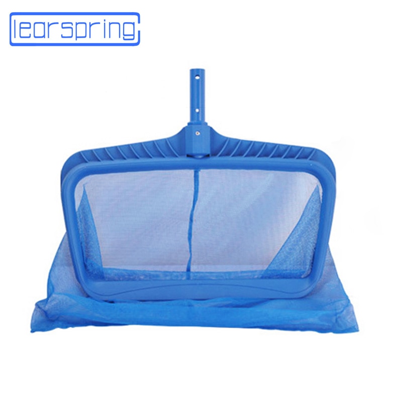 Swimming Pool Skimmer Cleaner Leaf Rake Mesh Net Fountain Pool Tool Leaf Bag Cleaning Equipment Accessories with Rod Stick