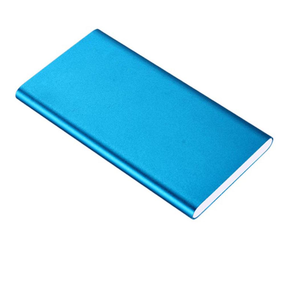 Big Capacity 5000mAh USB External backup Mobile Battery Charger power bank for iPhone for Samsung 5 colors