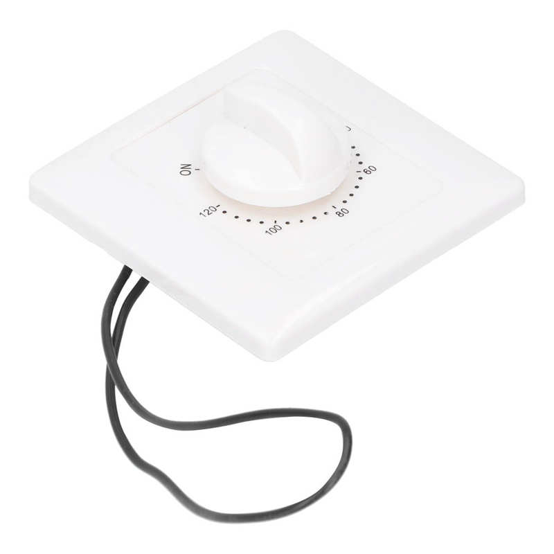 Digital Timer 120 Minutes Intelligent Timing Switch Controller Mechanical Countdown Timer Switch 220V