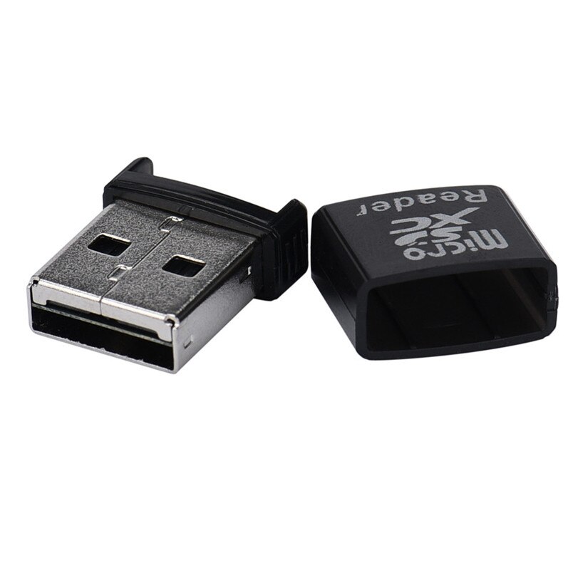 Computer Card Reader MINI Super Speed USB 2.0 Micro SD/SDXC TF Card Reader Adapter C0608