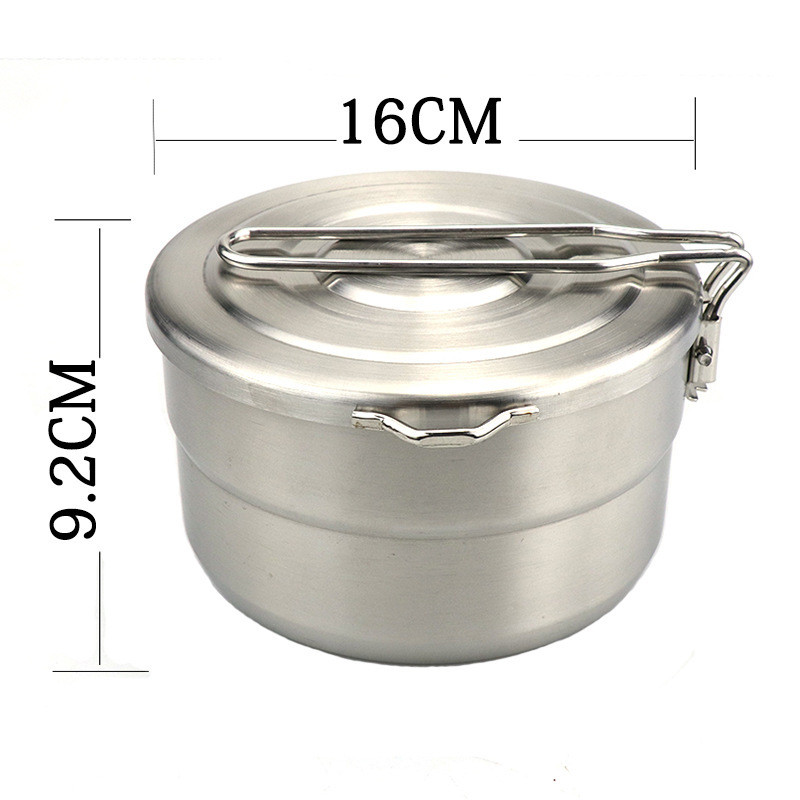 Qualité grande marmite en aluminium pour les cuisines professionnelles du monde entier