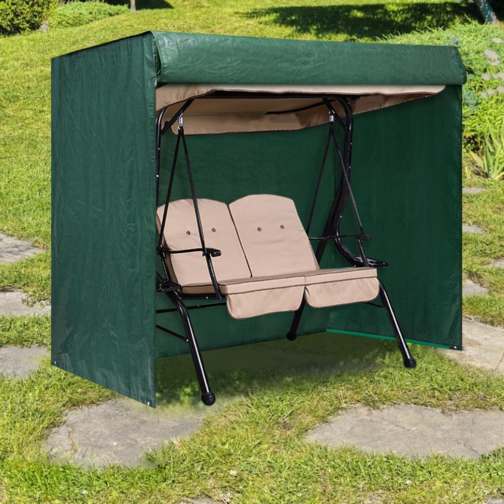 2-Seater Garten Schaukel Abdeckung Hängematte Terrasse Abdeckung UV Sonne Regen Geschützt fallen Wasserdicht Hängematte Ich bin Freien Sonnen Schaukel Abdeckungen