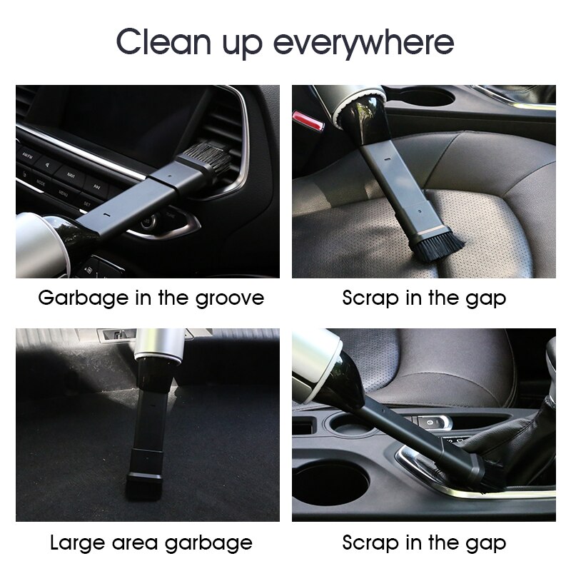 Licheers Mini Auto Car Vacuum Cleaner Handheld Portable Car Interior Cleaner DC 12V 65W Strong Power Vacum Cleaner in Home