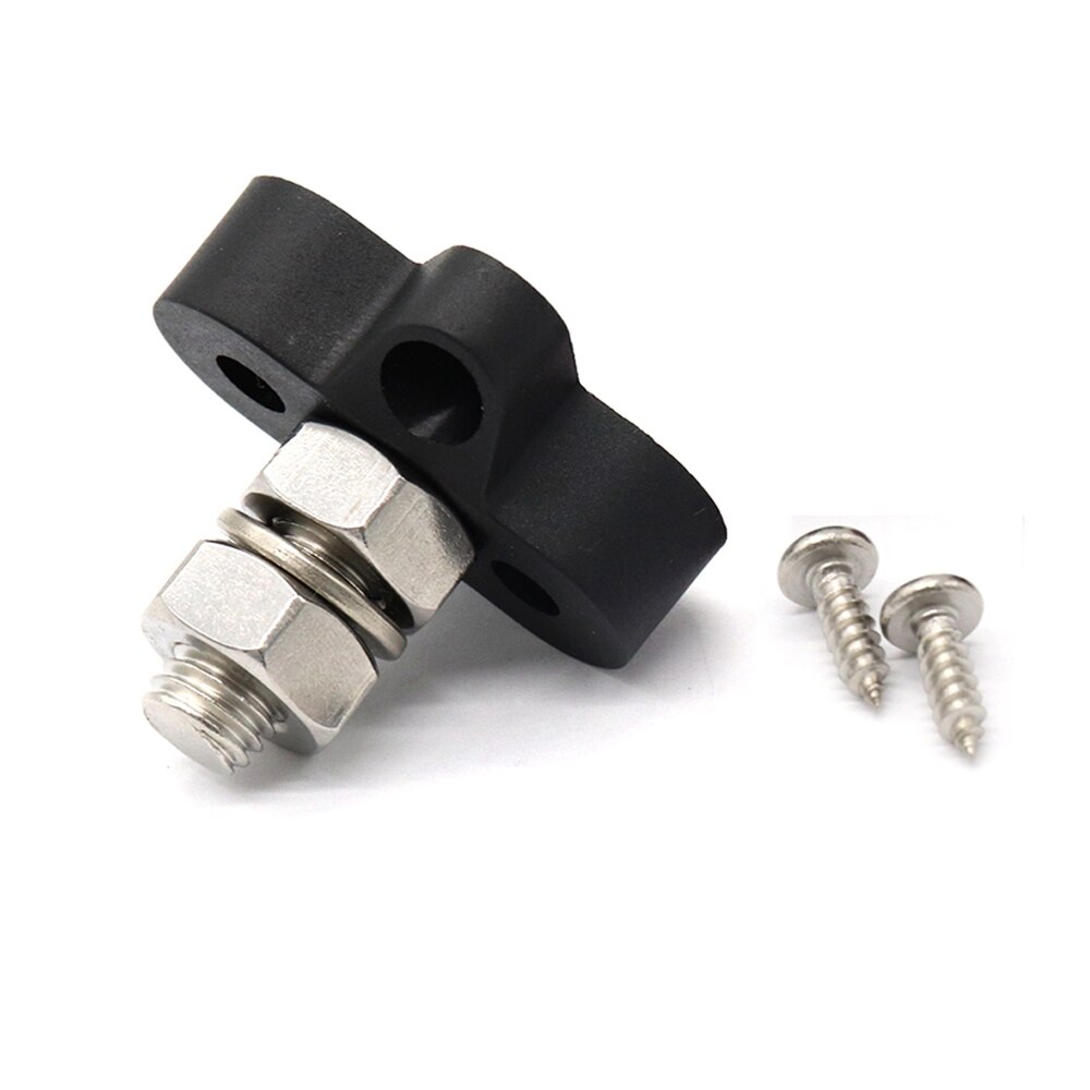 Single Heavy-Duty Terminal Studs with Connecting Bus Bar Power Terminal Blocks Link Negative Car General accessories