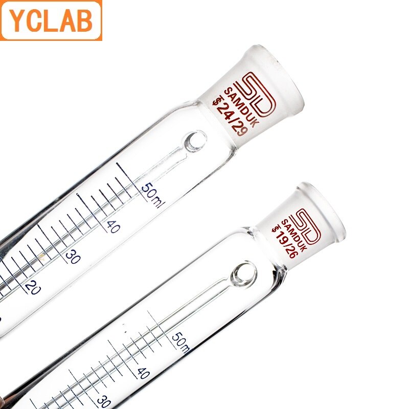 YCLAB 1000 mL 24/29 Constante Druk Trechter 1L met Afstuderen Hoge Temperatuur Weerstand Glas Lab Chemie Apparatuur