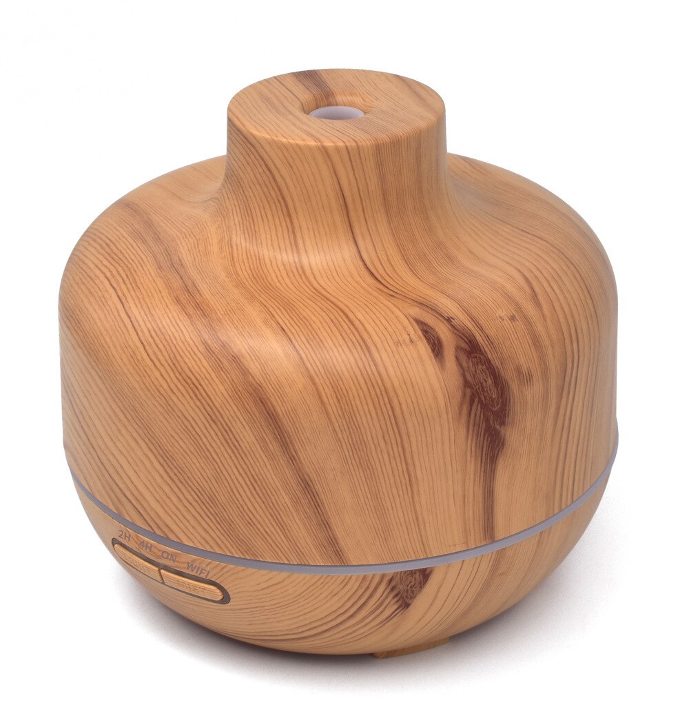 Difusor ultrasónico de aceites esenciales, humidificador de aire inteligente con Wifi, Control por voz, aplicación Alexa y Google, 400Ml: Blanco / AU
