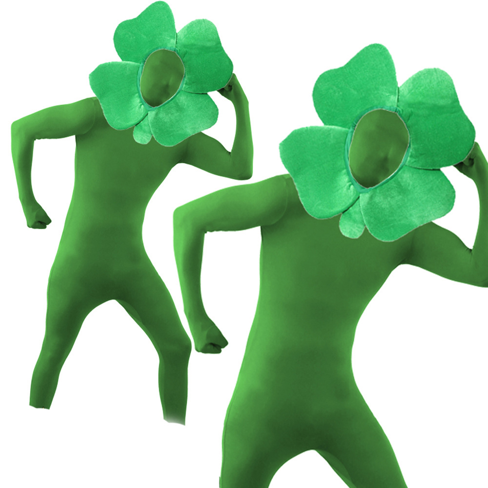 Novelty St. Patrick 'S Day Green Ierse Volwassen Hoofdband Festival Grappige Klaver Hoed Voor Vrouwen Mannen #20