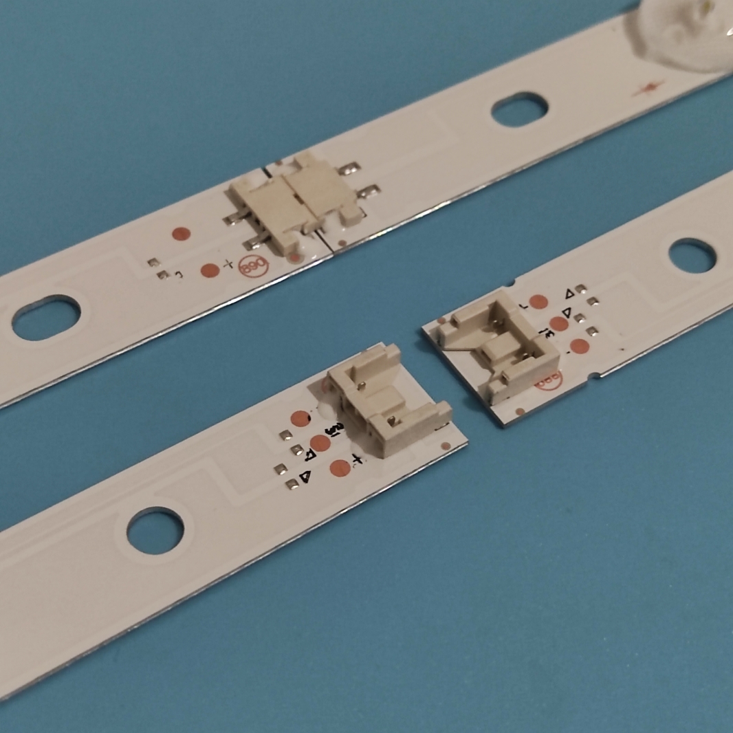 8 unids/set tira de LED para iluminación trasera para L.G 49UH610V 49UH603V 49UH601V 49UH620V 49UH6100 49UH61_UHD_A B HC490DGN-SLNX5-514X