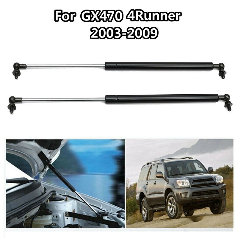 Front Hood Lift Support Gas Spring Struts Engine Props Hydraulic Rod for Toyota 4Runner Lexus GX470 2003: Default Title