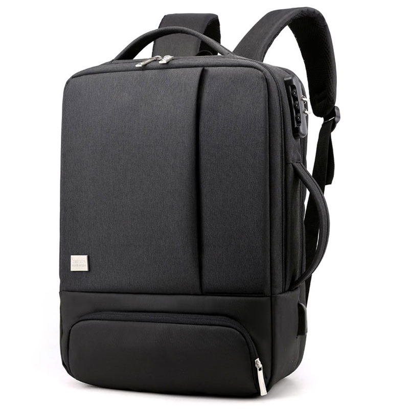 Männer Frauen USB Ladung Reise Geschäft Tasche 15 Zoll Laptop Rucksack Männlichen Wasserdichte Anti-diebstahl Schuh Lagerung Taschen Rucksäcke für Männer