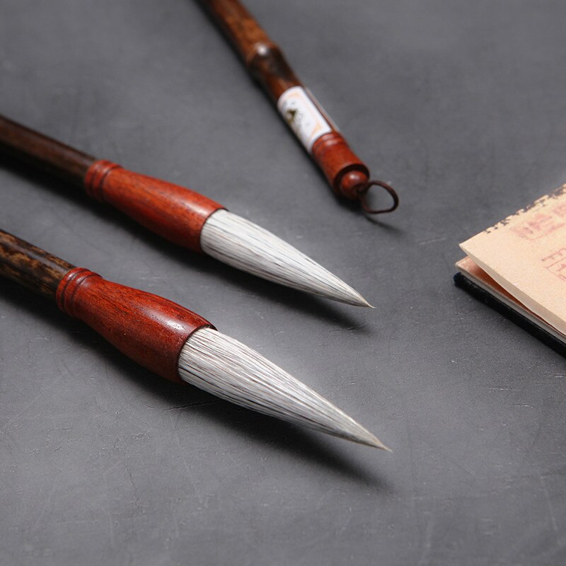 Traditional Chinese Writing Brushes Weasel Hair Writing Brush for Calligraphy Painting Practice Caligrafia Craft Supply