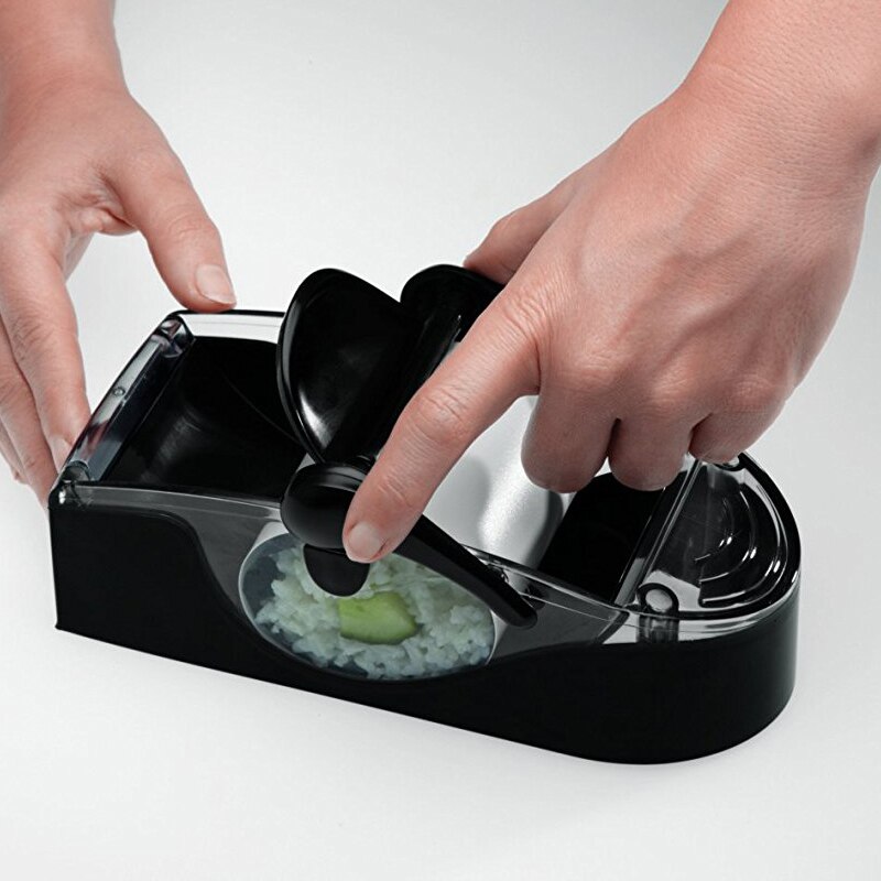 Magisk sushirullmaskin plastrullmaskin för att göra sushi diy bazooka -formad sushi -formmaskin köksverktyg bpa gratis