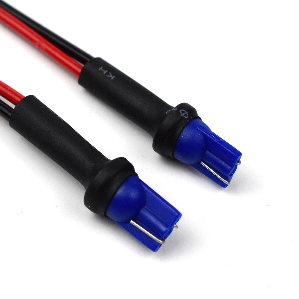 2 szt. T10 W5W uchwyt żarówki wtyk przewód męnarty na żeńnarty złącze miękkie gumowe gniazdo elektryczne robić samochodu lampa szerokokątna Dyoung
