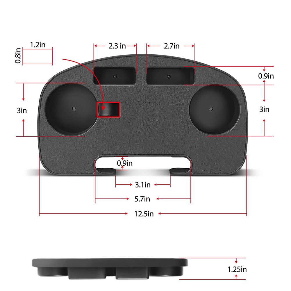 Chair Tray Side Tray Drinking Folding Camping Picnic Outdoor Strand Stool Beach Garden BBQ Chair Side Tray Cup Holder for Drink