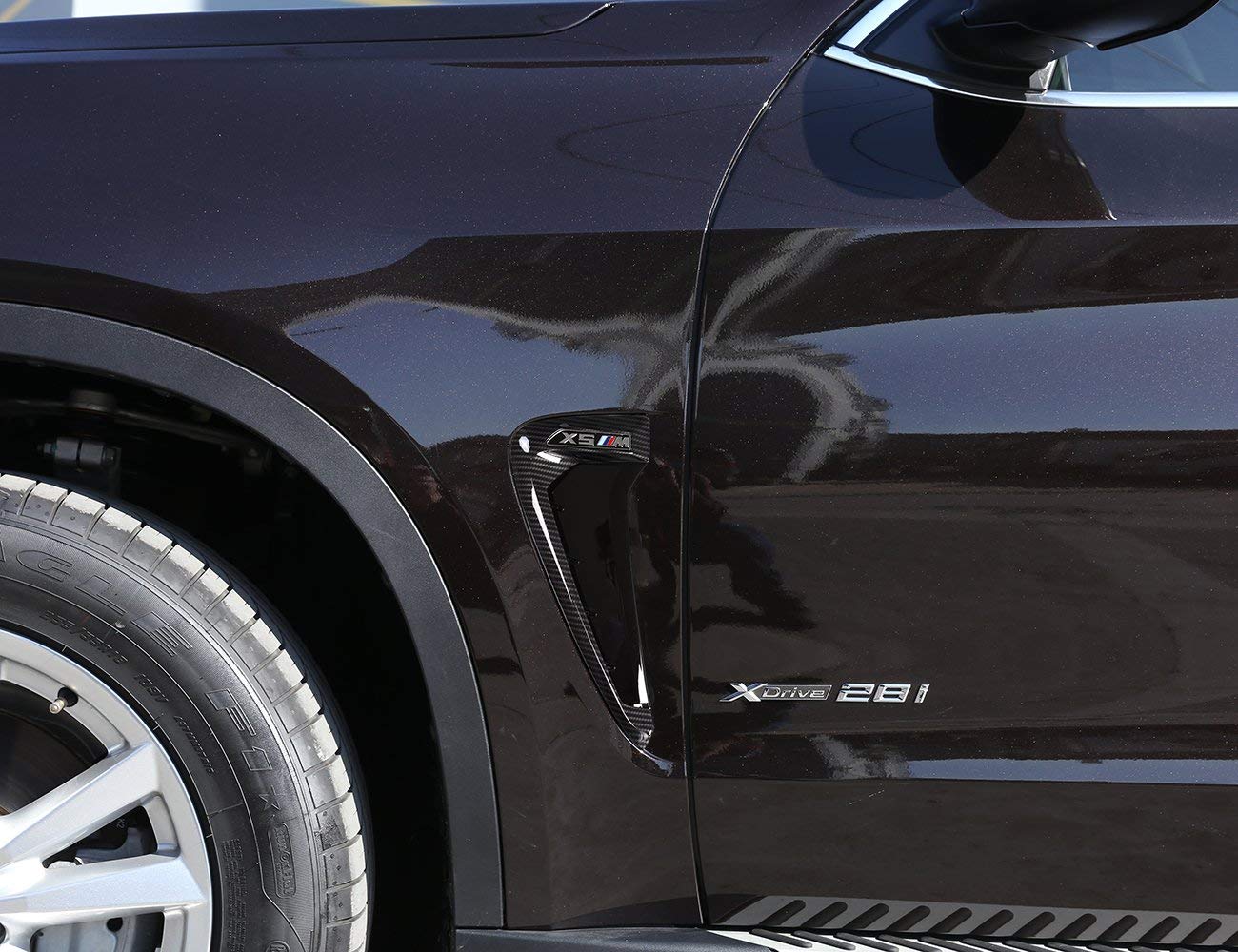 thumbnail image 2 of Upgrade Your 2014-2018 BMW X5 (F15 Or F85) With 8 Glossy Black Window Pillar Post Covers 2 of 5