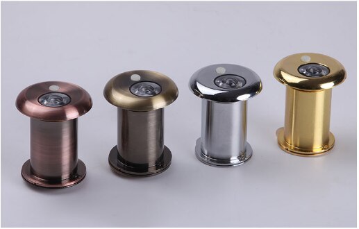 180 Graden Groothoek Deurbel Functie Kijkglas Veiligheid Deur Kijker Verborgen Glas Lens deur kijkers Hardware-instrumenten