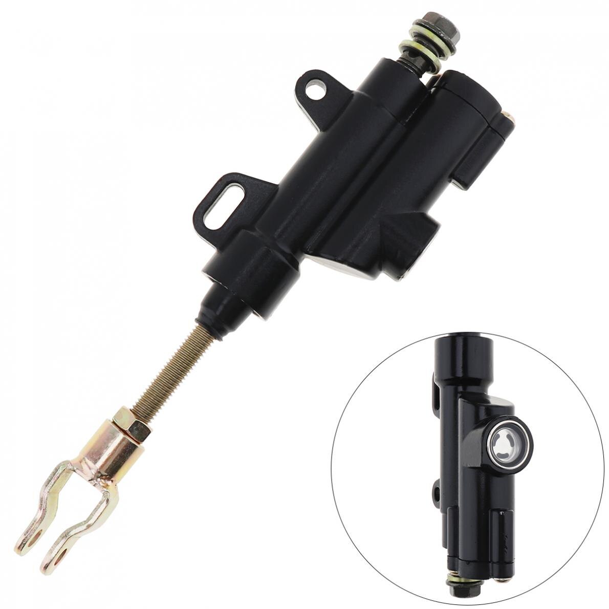 Universal Motorcycle Rear Foot Hydraulic Brake Pump Refit Rear Brake Master Cylinder Pump for Scrambling Motorbike ATV